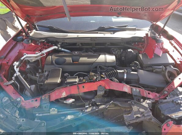 19UUB6F50MA005802 2021 ACURA TLX Красный Вид сзади