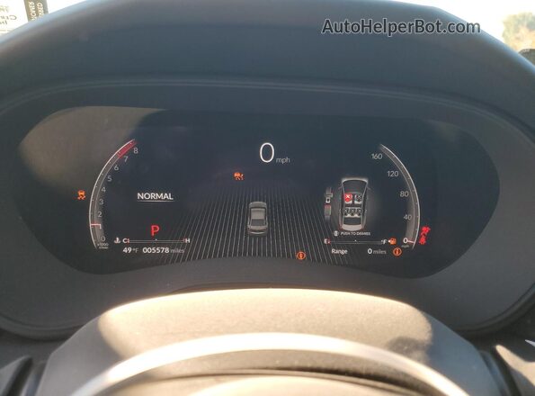 19UUB6F50SA000337 2025 ACURA TLX Gray Вид щитка приладів