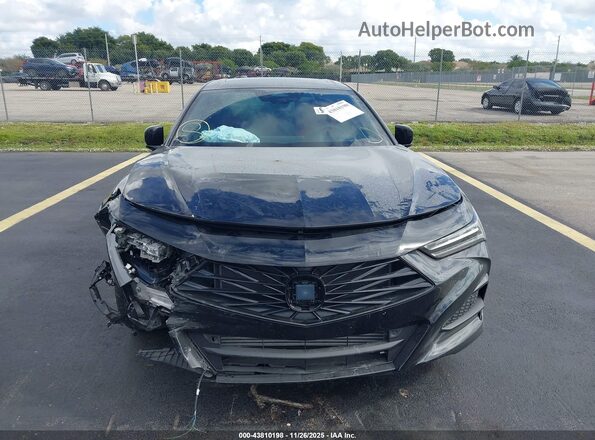19UUB6F54SA003743 2025 ACURA TLX Black Widok zestawu wskaźników