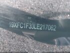 2020 Honda Civic Ex White vin: 19XFC1F33LE217062