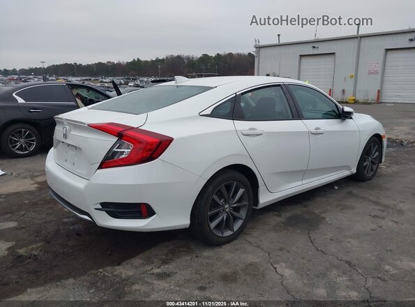 19XFC1F33LE217062 2020 HONDA CIVIC EX White Trasero derecho