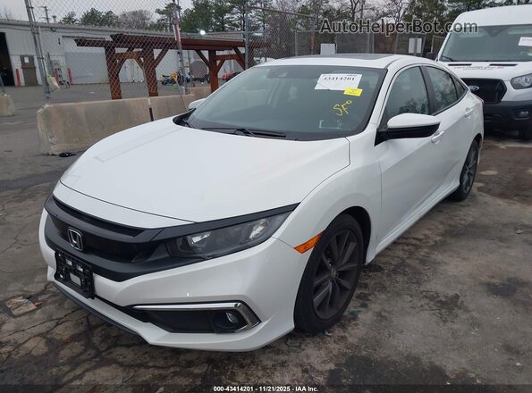 19XFC1F33LE217062 2020 HONDA CIVIC EX White Vista frontal