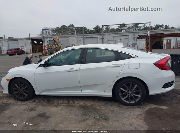 19XFC1F33LE217062 2020 HONDA CIVIC EX White Vista interior de 360 grados