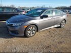 2017 Honda Civic Lx Gray vin: 19XFC2F55HE007349