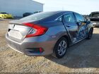2017 Honda Civic Lx Gray vin: 19XFC2F55HE007349