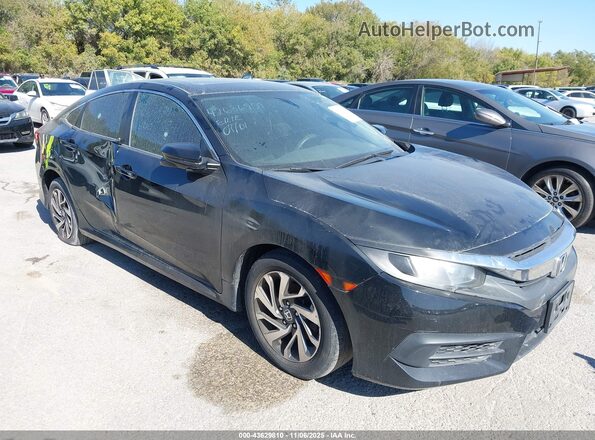 19XFC2F79JE032004 2018 HONDA CIVIC Black Widok z przodu