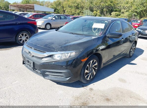 19XFC2F79JE032004 2018 HONDA CIVIC Black Przód lewy