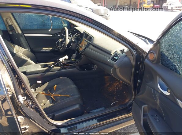 19XFC2F79JE032004 2018 HONDA CIVIC Black Widok wnętrza z przodu
