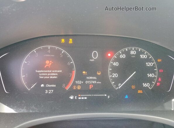 19XFL2H8XSE008883 2025 HONDA CIVIC Black Widok zestawu wskaźników
