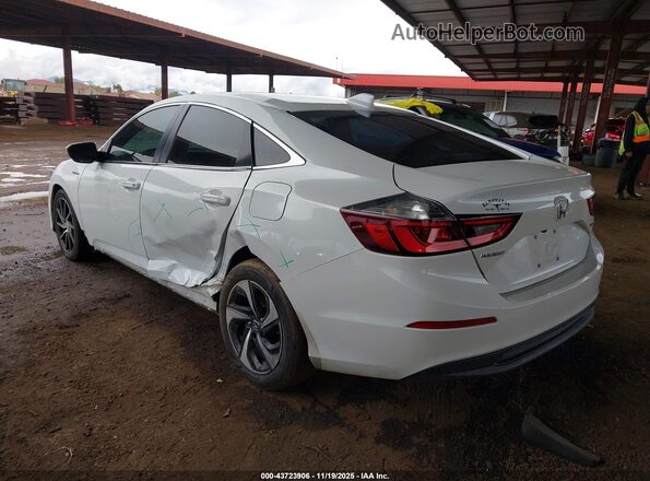 19XZE4F52ME007158 2021 HONDA INSIGHT White Tył lewy