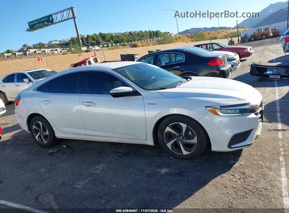 19XZE4F52NE005752 2022 HONDA INSIGHT Белый Вид задней части салона