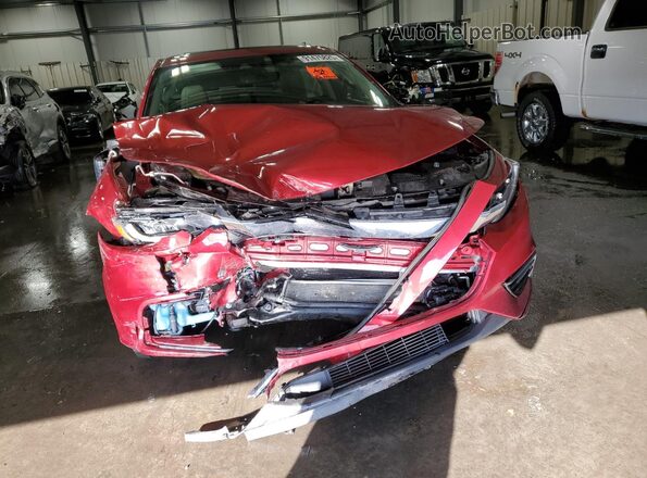19XZE4F92ME009592 2021 HONDA INSIGHT Красный Вид спереди