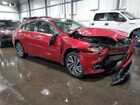 2021 Honda Insight Touring Красный vin: 19XZE4F92ME009592