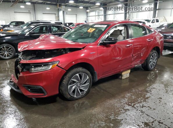 19XZE4F92ME009592 2021 HONDA INSIGHT Красный Передняя левая четверть