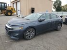 2021 Honda Insight Touring Blue vin: 19XZE4F98ME007409