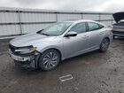2020 Honda Insight Touring Silver vin: 19XZE4F9XLE005658