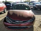 2016 Chrysler 200 Limited Темно-бордовый vin: 1C3CCCAB0GN161097