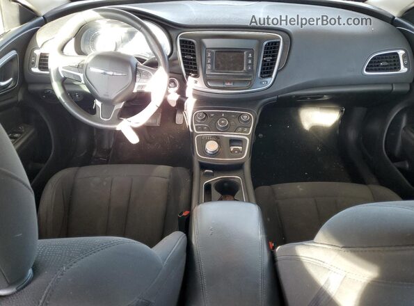 1C3CCCAB0GN161097 2016 CHRYSLER 200 Темно-бордовый Вид панели приборов