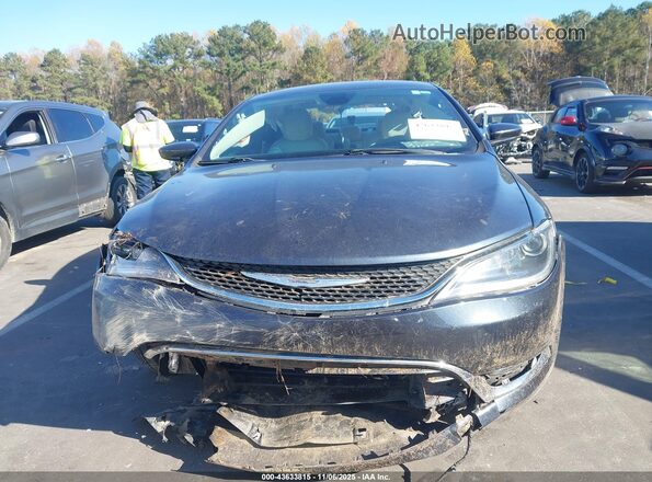 1C3CCCAB3HN504776 2017 CHRYSLER 200 Серый Вид панели приборов