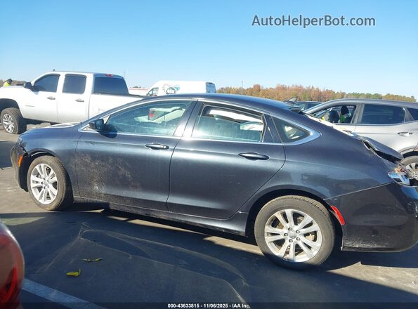 1C3CCCAB3HN504776 2017 CHRYSLER 200 Серый Вид задней части салона