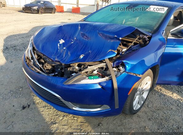 1C3CCCAB4HN509887 2017 CHRYSLER 200 Синий Вид спереди