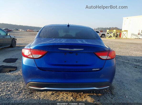 1C3CCCAB4HN509887 2017 CHRYSLER 200 Синий 