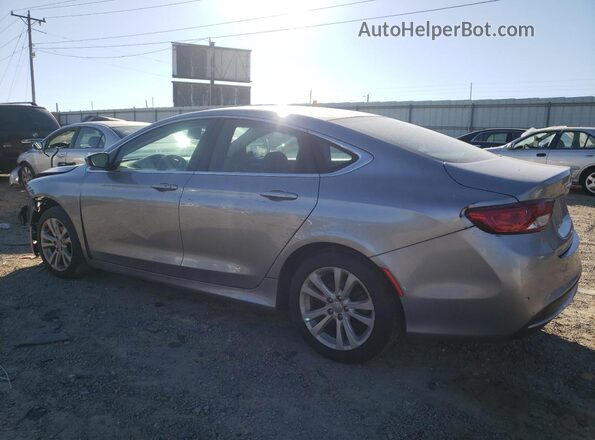 1C3CCCABXHN512356 2017 CHRYSLER 200 Серебряный Задняя левая четверть