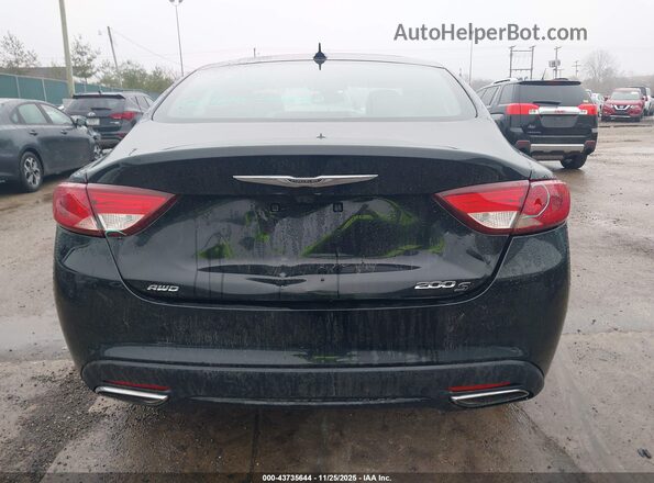 1C3CCCDG4GN130717 2016 CHRYSLER 200 Черный 