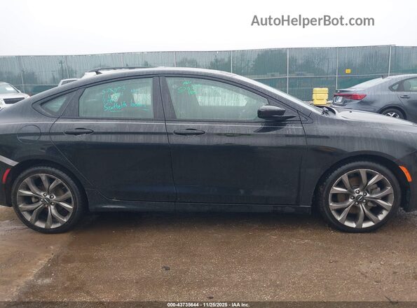 1C3CCCDG4GN130717 2016 CHRYSLER 200 Черный Вид задней части салона