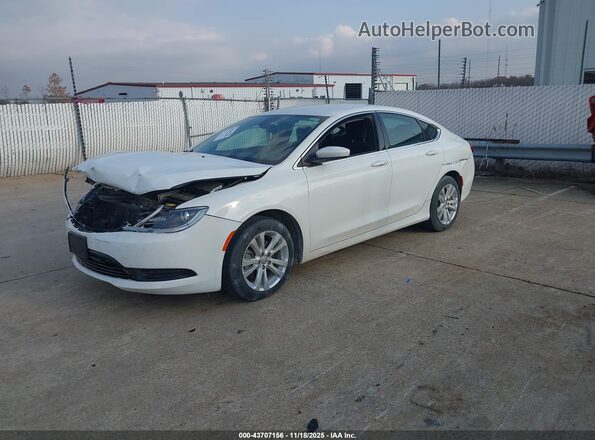 1C3CCCFB2HN501313 2017 CHRYSLER 200 Белый Передняя левая четверть