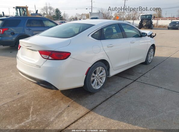 1C3CCCFB2HN501313 2017 CHRYSLER 200 Белый Задняя правая четверть