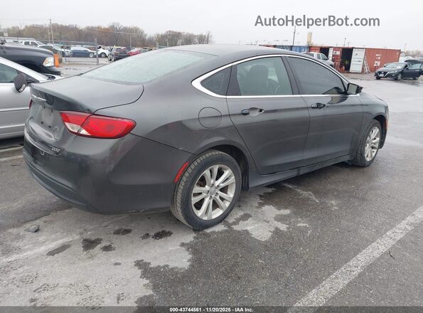 1C3CCCFB3HN502938 2017 CHRYSLER 200 Серый Задняя правая четверть