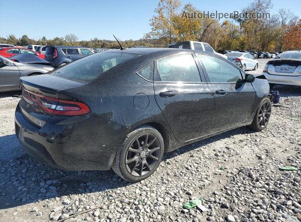 1C3CDFAA4GD656964 2016 DODGE DART Черный Задняя правая четверть