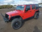 2016 Jeep Wrangler Unlimited Sport Red vin: 1C4BJWDG1GL243437