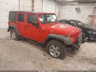 2018 Jeep Wrangler Jk Unlimited Sport Red vin: 1C4BJWDGXJL872525