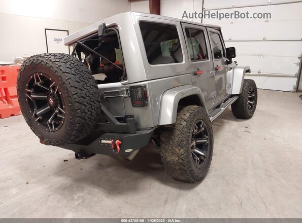 1C4HJWEG1GL186875 2016 JEEP WRANGLER UNLIMITED Серый Задняя правая четверть