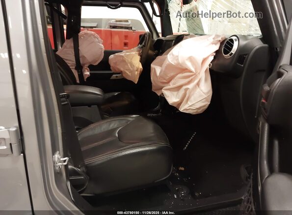 1C4HJWEG1GL186875 2016 JEEP WRANGLER UNLIMITED Серый Вид салона спереди
