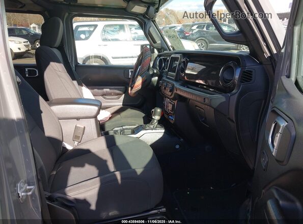 1C4HJXDN4MW576983 2021 JEEP WRANGLER UNLIMITED Серый Вид салона спереди