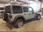2023 Jeep Wrangler 4-door Sport S 4x4 Зеленый vin: 1C4HJXDN7PW617224