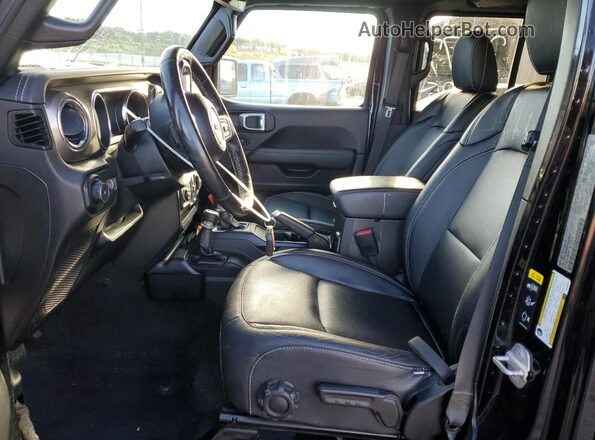 1C4HJXEN5MW682941 2021 JEEP WRANGLER Black Вид салону спереду