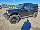 2022 Jeep Wrangler Unlimited Sahara 4xe Black vin: 1C4JJXP65NW230075