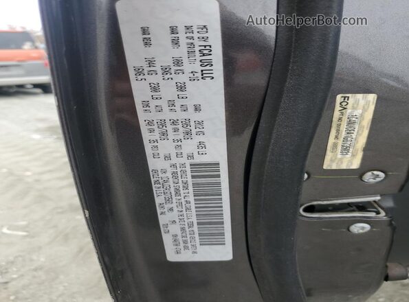 1C4NJCEA1GD735031 2016 JEEP COMPASS Серый Вид наклейки с VIN-кодом