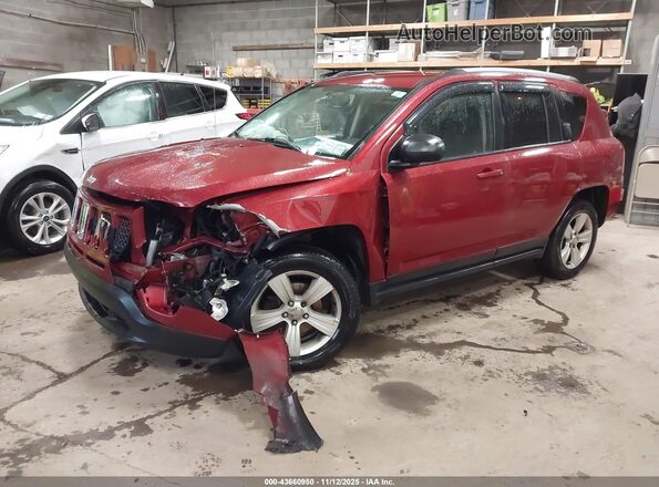 1C4NJDBB5HD143216 2017 JEEP COMPASS Красный Передняя левая четверть