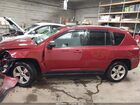 2017 Jeep Compass Sport 4x4 Красный vin: 1C4NJDBB5HD143216
