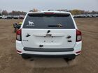 2016 Jeep Compass Sport White vin: 1C4NJDBB8GD610305