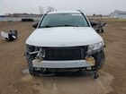 2016 Jeep Compass Sport White vin: 1C4NJDBB8GD610305