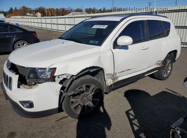 1C4NJDEB0GD751350 2016 JEEP COMPASS Белый Передняя левая четверть