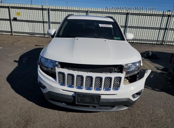 1C4NJDEB0GD751350 2016 JEEP COMPASS Белый Вид спереди