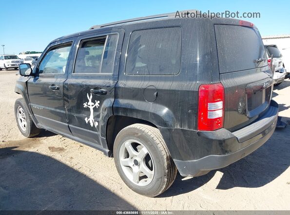 1C4NJPBA6GD693659 2016 JEEP PATRIOT Черный Задняя левая четверть