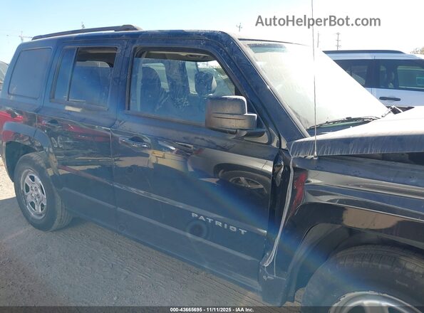 1C4NJPBA6GD693659 2016 JEEP PATRIOT Черный Панорамный вид салона 360°